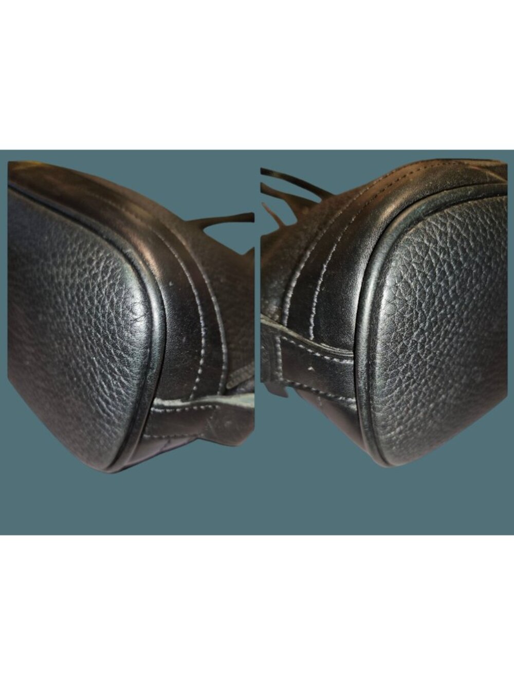 Dooney & Bourke Vtg. All Weather Leather Dome Metro Satchel Shoulder Bag - USA - Picture 9 of 16